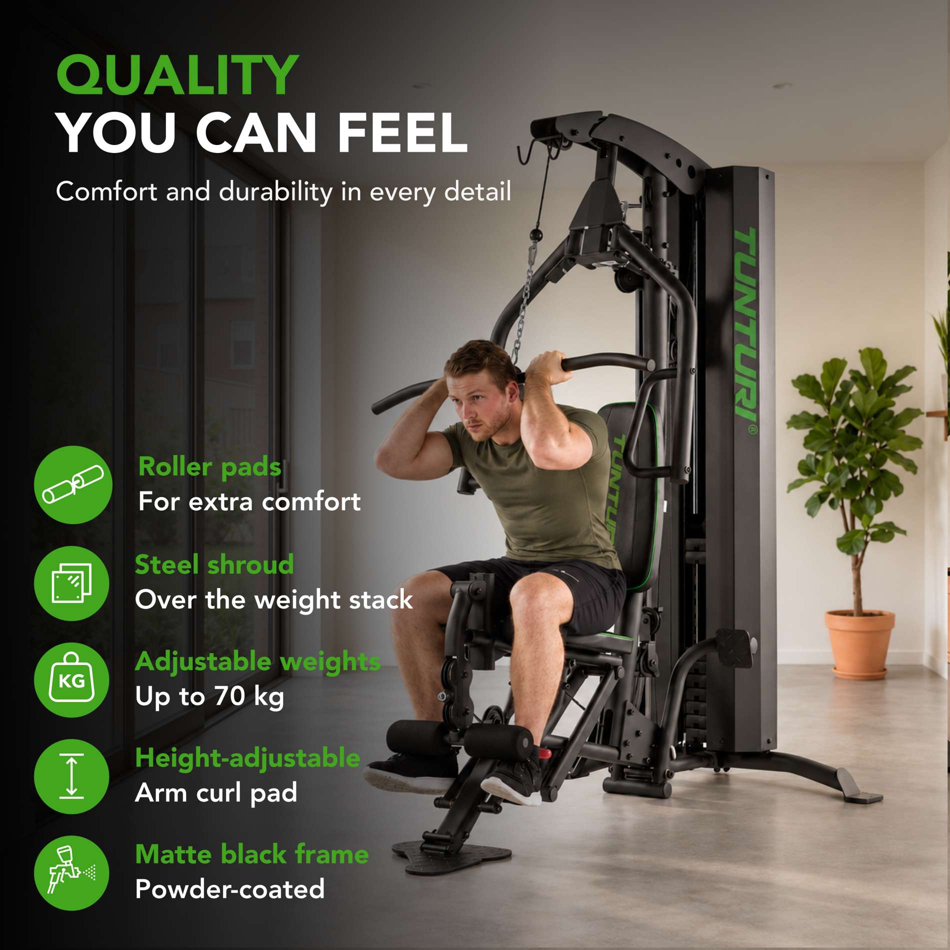 Jõupink TUNTURI HG60 Home Gym