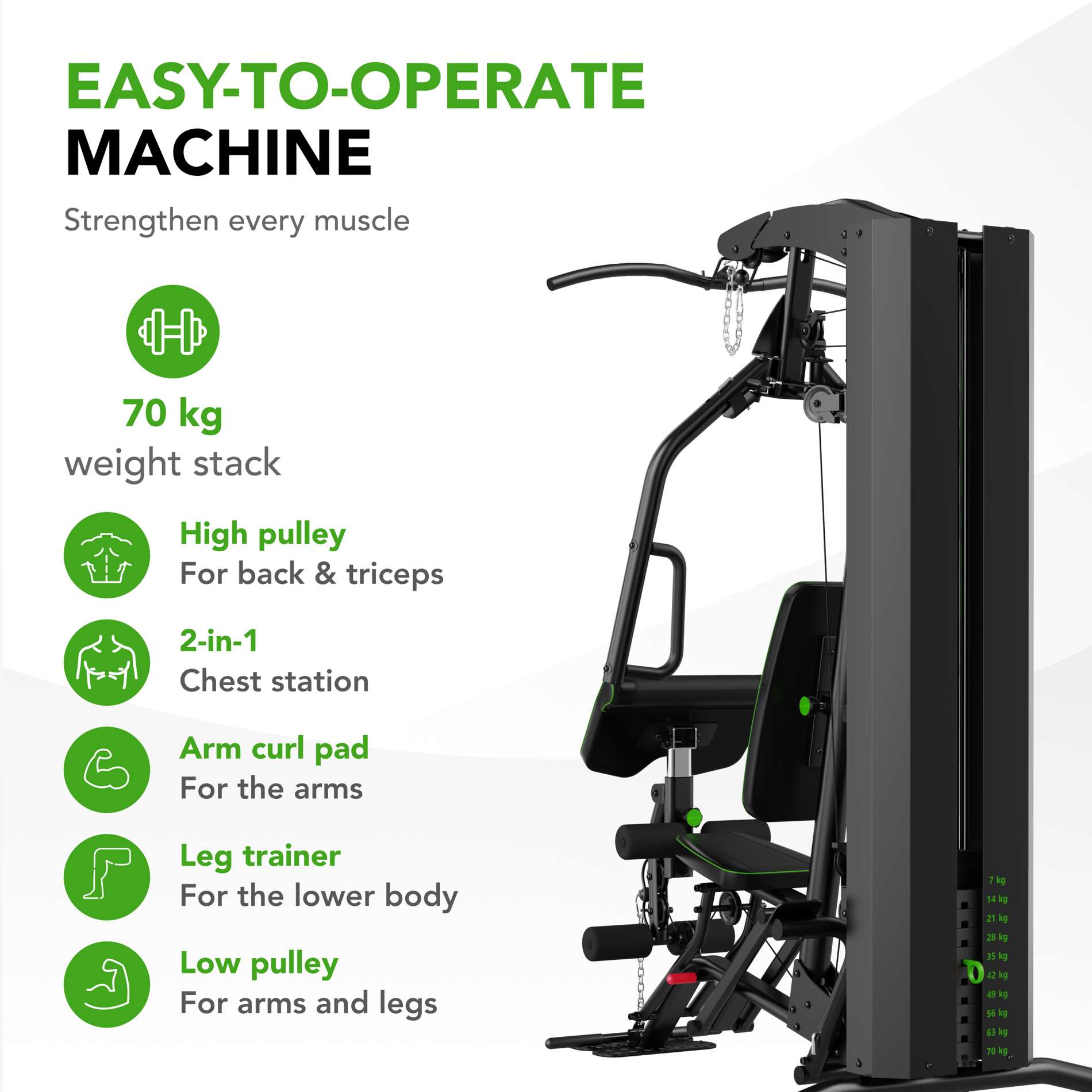 Jõupink TUNTURI HG60 Home Gym