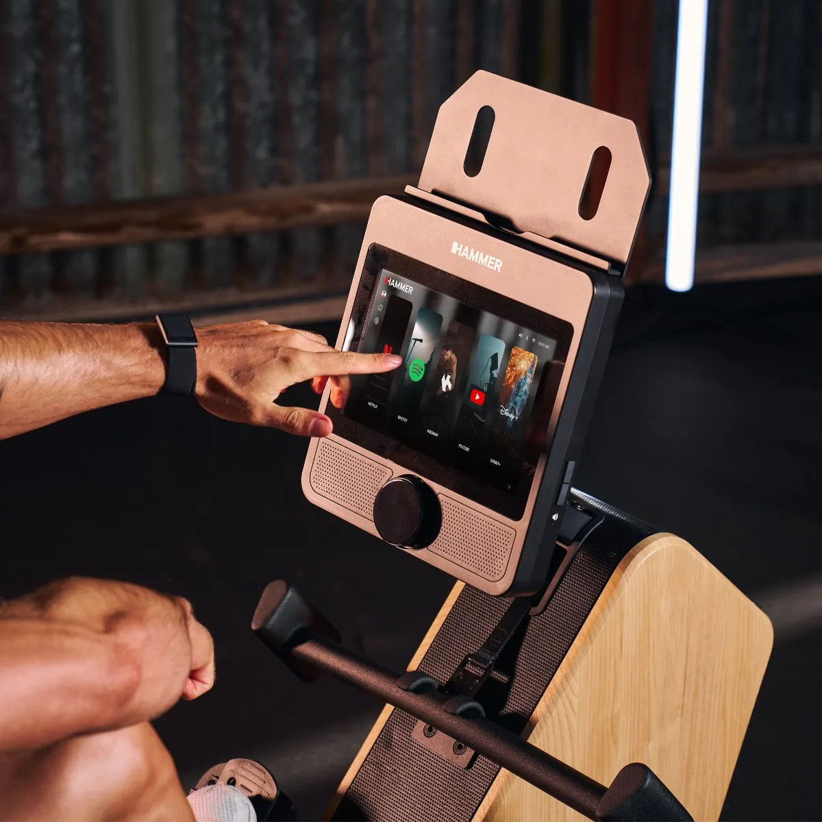 Sõudeergomeeter HAMMER RowTech Smart NorsK