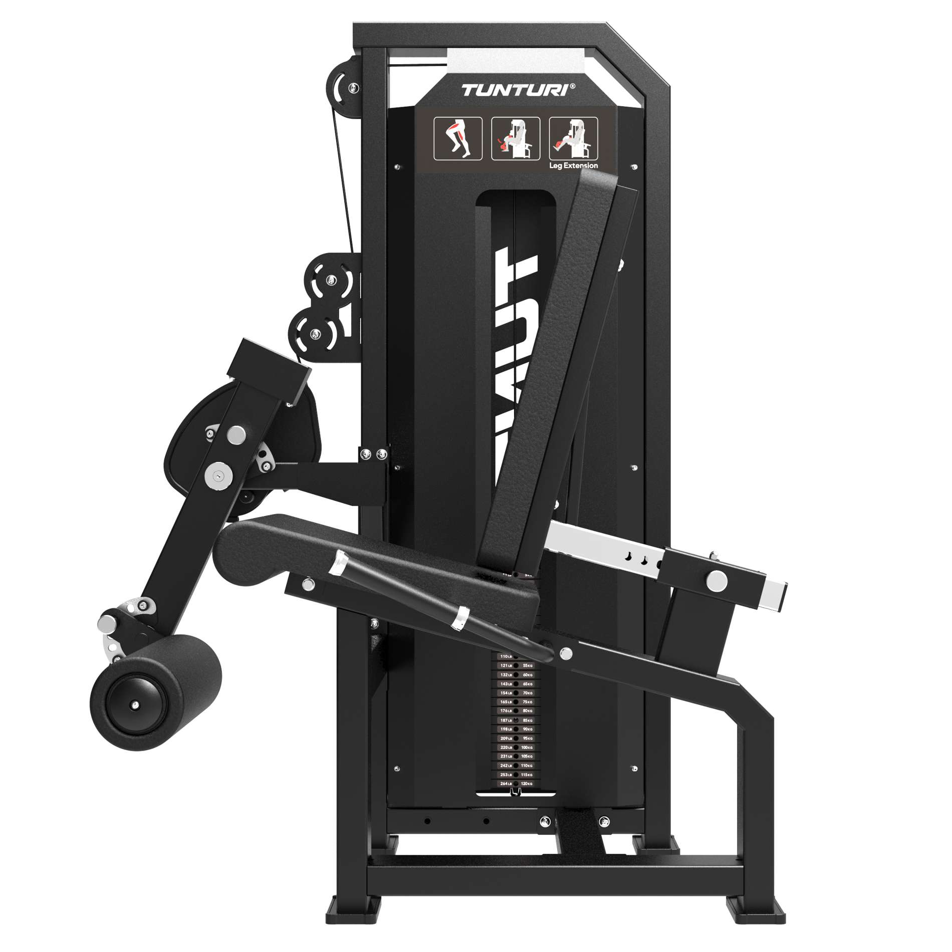 Jõujaam TUNTURI Platinum – Leg Extension – Selectorized V-Series