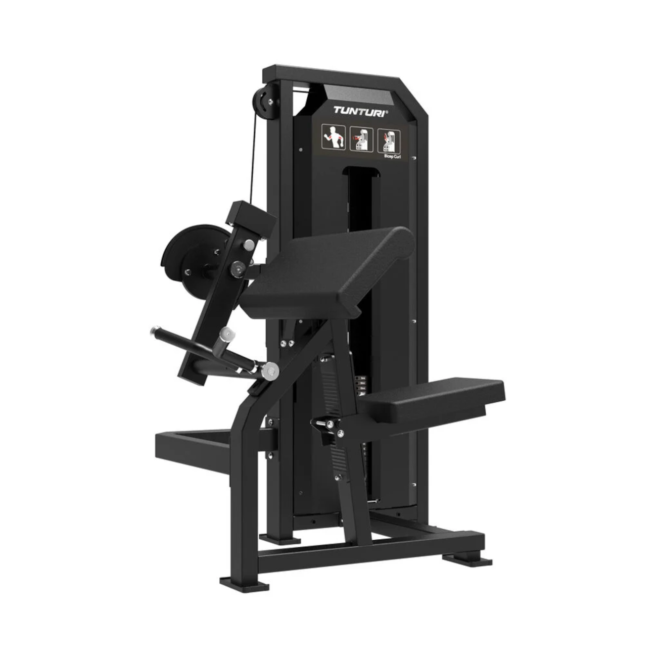 Jõujaam TUNTURI Platinum – Bicep Curl Strength Station – Selectorized – V-Series