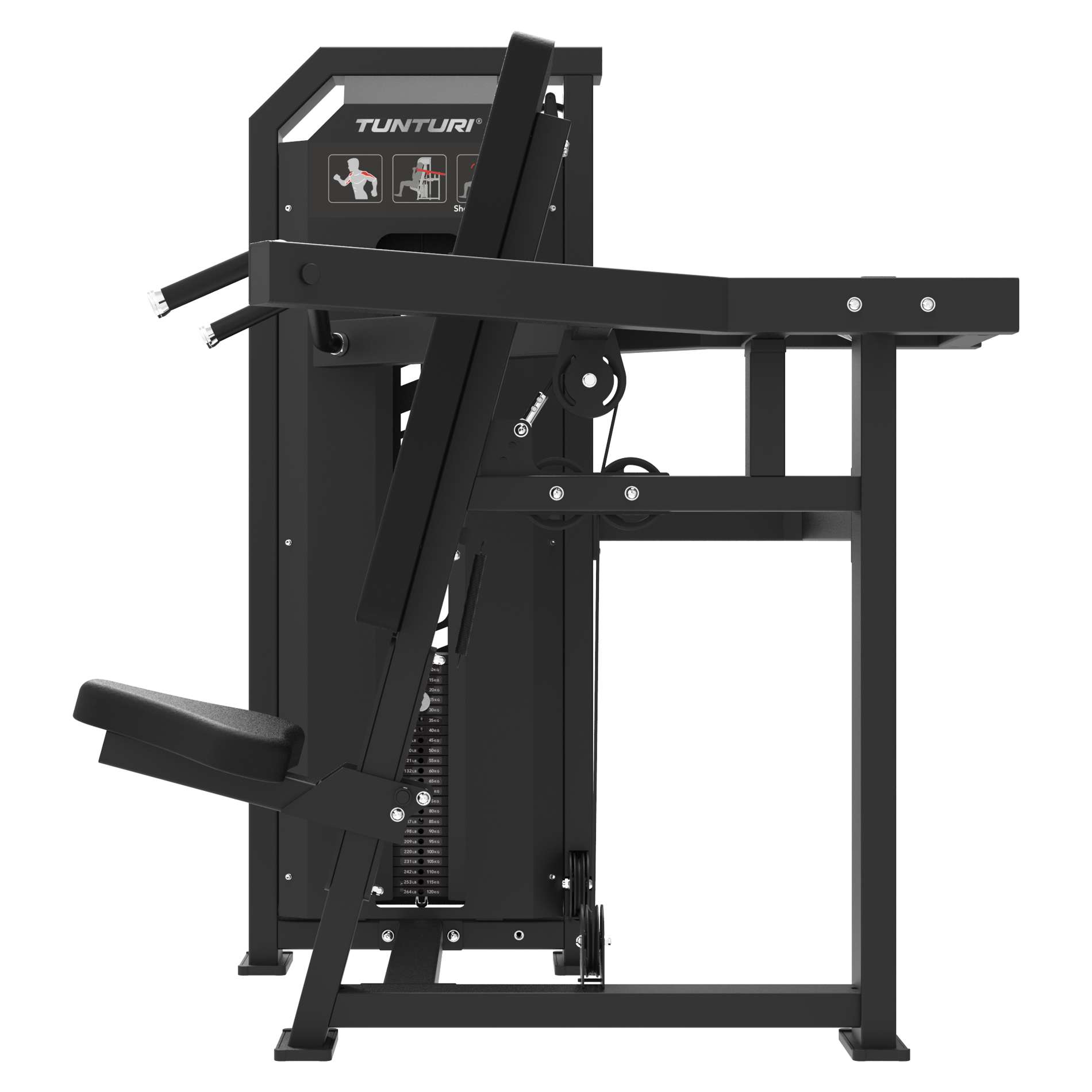 Jõujaam TUNTURI Platinum – Shoulder Press Strength Station – Selectorized V-Series